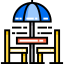Chair and table icon 64x64