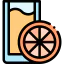 Orange juice icon 64x64