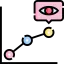 Line chart icon 64x64