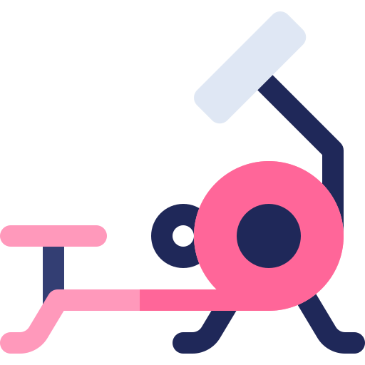 Rowing machine icon