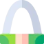 Gateway arch Ikona 64x64