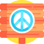 Peace sign Symbol 64x64