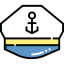 Captain cap icône 64x64