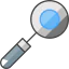Magnifying glass icon 64x64