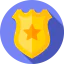 Sheriff badge Ikona 64x64