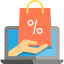 Online shop icon 64x64
