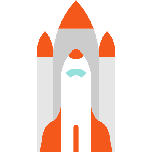 Rocket ship icon