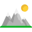 Mountains icon 64x64