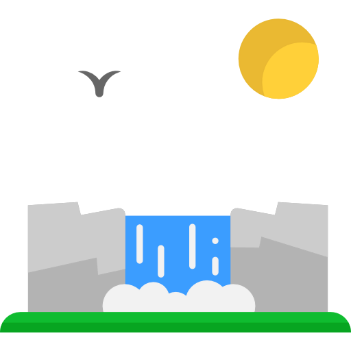 Waterfall icon