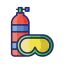 Scuba dive icon 64x64
