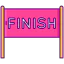Finish line icon 64x64