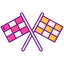 Chequered flag icon 64x64