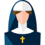 Nun icon 64x64