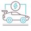 Electric car Symbol 64x64