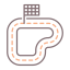 Race track icon 64x64