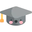 Graduation cap icon 64x64