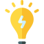 Light bulb icon 64x64