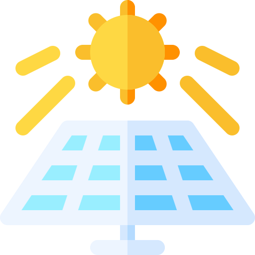 Solar panel icon