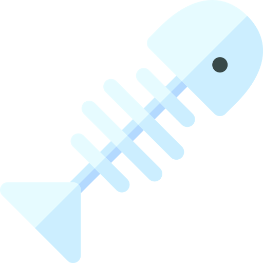 Fish bone icon