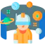 Virtual reality icon 64x64
