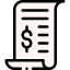 Receipt ícono 64x64