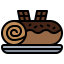 Roll cake ícono 64x64