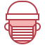 Dentist mask icon 64x64