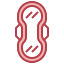 Sanitary napkin icon 64x64