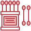 Cotton swabs icon 64x64