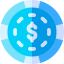 Poker chip icon 64x64