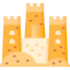 Sand castle icon 64x64
