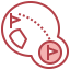 Golf flag icon 64x64