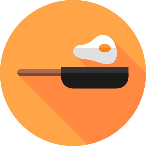 Frying pan icon