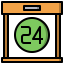 24 hours icon 64x64