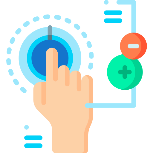 Touch screen icon