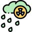 Acid rain icon 64x64
