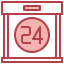 24 hours icon 64x64