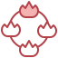 Flame icon 64x64