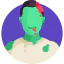 Zombie Ikona 64x64