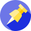 Push pin icon 64x64