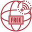 Free wifi icon 64x64