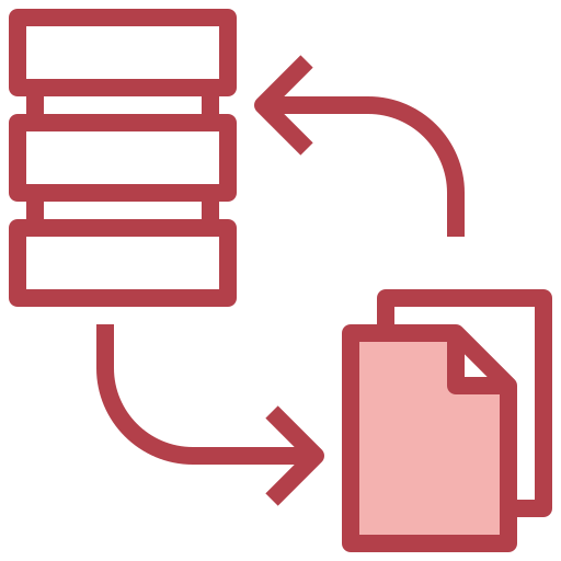 Data transfer icon