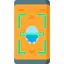 Fingerprint scan icon 64x64