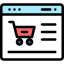 Online shop icon 64x64