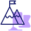 Mountain peak icon 64x64