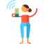 Free wifi icon 64x64