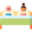 Double bed ícone 64x64