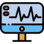 Ekg monitor icon 64x64