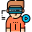 Virtual reality icon 64x64