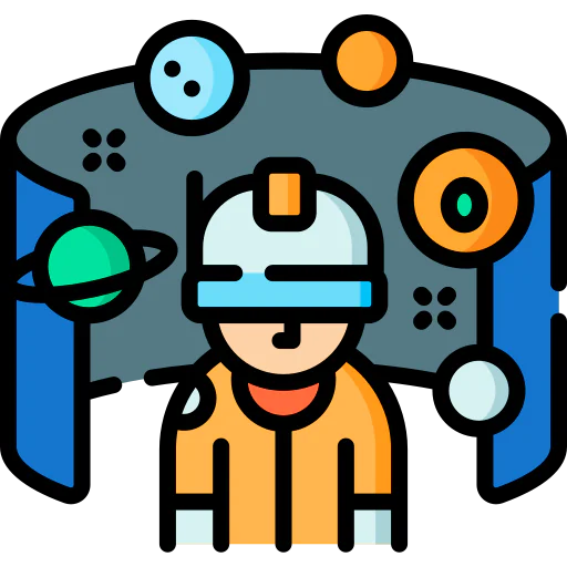 Virtual reality icon